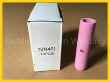 TIG Long Alumina Nozzle 10N46L #8L For TIG Welding Torch Consumables SR PTA DB WP 17 18 26 Series,5PK 2024 - buy cheap