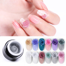 BORN PRETTY 5ml Shimmer Carve Gel Polish White Pink Green  Soak Off UV Gel DIY 3D Nail Art Gel Varnish 2024 - buy cheap