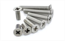 50pcs M4 x 12mm Phillips countersunk flat head screw alloy cross  screws stainless steel bolts 2024 - buy cheap