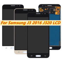 Brightness adjustable LCD Display For Samsung Galaxy J3 2016 J320 J320A J320F J320M LCD Display Touch Screen Digitizer Assembly 2024 - buy cheap