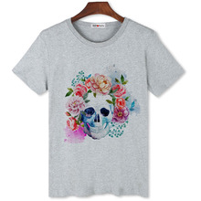 BGtomato hand print skull shirts creative design artwork t-shirt for men good quality comfortable casual tops streetwear 2024 - buy cheap