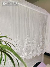 Exquisite white eyelash lace cloth fabric 150cm dress hollow out skirts curtain wedding dress DIY clothes accessories 2024 - buy cheap