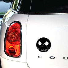 Aliauto Reflective Skull Car Stickers Ghost Rider Funny Decal For MIni Cooper Renault BMW Volkswagen Skoda Golf 4 5 67 Polo Kia 2024 - buy cheap