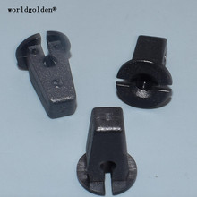 worldgolden 100pcs plastic clip Fender Liner Grommet for VW#6N0809966A,191941142,3B0868243,52228,WHT003737* 2024 - buy cheap