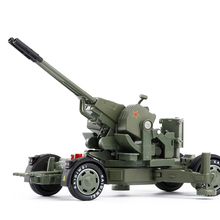 High quality 1:35 Scale Military Model Alloy Anti-aircraft Guns Traction Cannon Original Box Kids Birthday Gifts Free Shipping 2024 - buy cheap