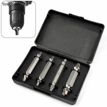 4pcs Screw Extractor Drill Set Broken Rusted Stripped Damaged Screw speed remove out Bolt Remover Tools Screw Remover Extractors 2024 - buy cheap