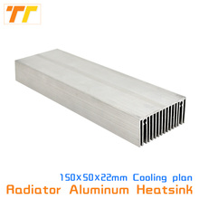 Heatsink Aluminum Heat Sink Radiator Cooling Cooler Fit LED Transistor IC 150x50mm 100x57mm Module Heat Dissipation for LED chip 2024 - buy cheap