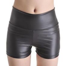 New Sexy Women Shorts Slim PU Leather Autumn Winter High Waist Shorts Punk Rock Black #70591 2024 - buy cheap
