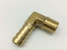 free shipping 12mm Hose Barb x 1/8" inch Male BSP Thread Elbow Brass Barbed Fitting Coupler Connector Adapter 2024 - buy cheap