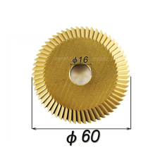 Cuchilla de máquina de corte Circular HSS, 90 dientes, 60x6x16x90 T, herramientas eléctricas para Wenxing 268A, 1 ud. 2024 - compra barato