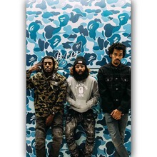 New Flatbush Zombies Custom Amazing Rap Music-Silk Art Poster Wall Sticker Decoration Gift 2024 - buy cheap