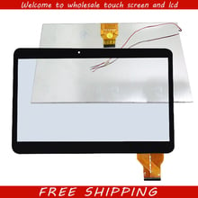 New 10.1" inch touch screen panel digitizer glass lcd display for RoverPad TESLA 10.1 3G Tablet PC TFT Replacement Panel Parts 2024 - buy cheap