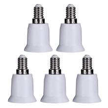 5pcs E14 to E27 Base Screw Light Lamp Bulb Holder Adapter Socket Converter LED Lamp Base Holder Converters For Home Lighting 2024 - buy cheap