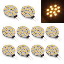 10 X G4 Ampoule LED 5050 SMD 12LEDs lampe DC12V Blanc Chaud 360 Degree Replace Halogen Lamp g4 led g4 light lamp corn 2024 - buy cheap