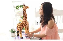 high quality simulation lovely stuffed giraffe toy plush giraffe doll gift about 60cm 2464 2024 - buy cheap
