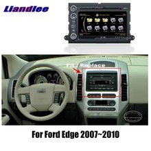 Liandlee 2 Din Car Android For Ford Edge 2007~2010 Radio GPS Maps Map Navigation Player HD Screen BT WIFI Media System 2024 - buy cheap