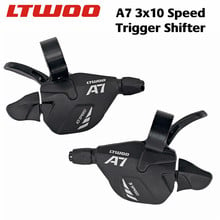 LTWOO A7 2S 3S 10 Speed Trigger Shifter + Rear Derailleur 3X10 Front Derailleur for MTB Road Bike for SHIMANO M6000 DEORE 2024 - buy cheap