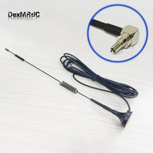 2.4GHz 7dBi High gain Omni WIFI Antenna Magnetic base 3M cable  CRC9 Right Angle Connector  #1 wifi antenna connector 2024 - buy cheap