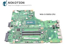 NOKOTION-placa base para ordenador portátil Acer aspire E5-473G, SR244 I3-5005U CPU NBMXR11003 A4WAB LA-C341P Tablero Principal 2024 - compra barato