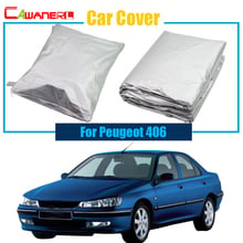 Cawanerl-cubierta completa para coche, cubierta protectora a prueba de polvo, UV, para Peugeot 406 2024 - compra barato
