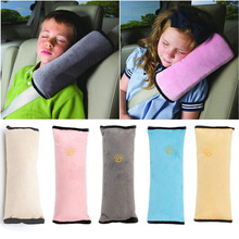 Kid Car Headrest Neck Support Pillow Auto Safety Seat Strap Belt Shoulder Headrest Protection Pillow Car Pillow 2024 - buy cheap