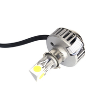 Lâmpada de led para farol de motocicleta, 1800lm, 6000k, 12-18w, farol de alta/baixa, lâmpada de conversão, farol de motor 2024 - compre barato