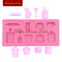 Molde de silicona para hornear, herramienta de cocina, Fondant, pastel, Chocolate, SM-219 2024 - compra barato