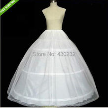 2021 Vestido De Noiva горячая Распродажа 2 Слои 3 кольца, эластичная резинка на талии, свадебное платье, платье на шнурке кринолин 2024 - купить недорого