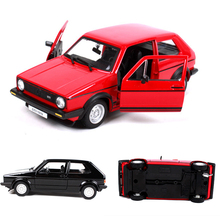 Réplica de coche de aleación extraíble para niños, modelo de vehículo de alta simulación 1979 MK2 Golf GTI 1:24, juguetes en espiral incrustados a presión, V065 2024 - compra barato