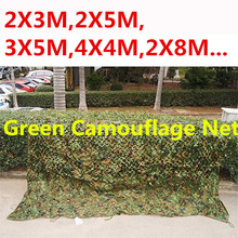 2X5 2X6 3X4 2X8 3X3 4X4M Military Camouflage Netting Outdoor CS Games Camping Hunting Blinds Mesh Netting Sun Shelter Car Cover 2024 - buy cheap