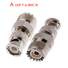 10pcs RF Coax Connector UHF SO239 PL259 Female to BNC Male Female RF Cable Connector Adapter 2024 - buy cheap