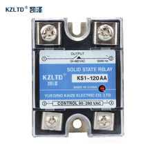 KZLTD SSR-120AA AC Solid State Relay SSR AC-AC Relay Single Phase SSR Solid State Relays 120A Rele Solid Relays 2 Year Warranty 2024 - buy cheap