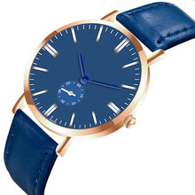 Лидирующий бренд, дизайнерские кожаные часы для мужчин, лучший бренд, новые мужские спортивные часы, сапфировые аналоговые водонепроницаемые мужские кварцевые наручные часы # E 2024 - купить недорого