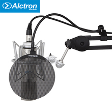 Alctron ma019b nova tela de metal mini filtro pop para microfones 2024 - compre barato