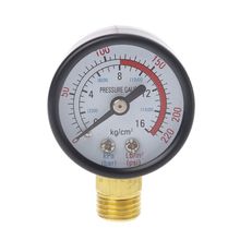 OOTDTY Dual Scale Economical All Purpose Pressure Gauge with Brass Internals 0-220 PSI/KPa 2024 - buy cheap
