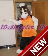 2018 New Bull Cow Cartoon Character Costume Cosplay Mascot Custom Products Custom Free Shipping 2024 - buy cheap