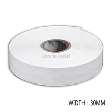 wholesales blank white nylon care label non-woven fabrics 30mm/customize clothing care labels/garment printed tags/blank tape 2024 - buy cheap