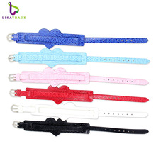 20PCS 18+8MM Heart PU Leather DIY Wristband Bracelets " Can choose the Color" Fit 8MM Slide Letter/Charms LSBR012*20 2024 - buy cheap