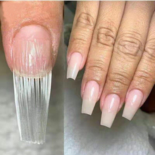 Набор инструментов для маникюра Fibernails, 10 шт./лот, стекловолокно для наращивания ногтей, акриловый набор для салонов, оборудование для ухода за ногтями 2024 - купить недорого