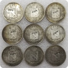 Cópia de moedas skilling de 1845-1855 noruega 24 2024 - compre barato