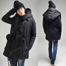 Mens Long Winter Coat 2017 Hot Fashion Men Hooded Overcoat Long Thick Padded Jackets Oversized M-5XL Man Jacket Winter Warm T285 2024 - buy cheap
