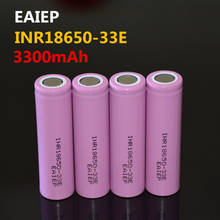 4 pieces / batch EAIEP lii INR18650-33E 18650 3300mah electronic products rechargeable battery glare flashlight battery 2024 - buy cheap