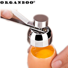 ORGANBOO 1 шт. в японском стиле из нержавеющей стали открывалка для рисовых яиц измерительный шар яичная оболочка резак кухонные гаджеты Инструменты для приготовления пищи 2024 - купить недорого