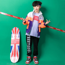 Kid Hip Hop Clothing Jazz Dance Costume Shirts Fashion Coat Tops Jogger Pants for Girls Boys Ballroom Dancing Clothes Streetwear 2024 - buy cheap