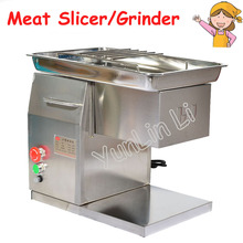 Cortadora de carne de escritorio, picadora de carne de acero inoxidable, procesador de alimentos, máquina cortadora de carne QX, 110V/220V 2024 - compra barato