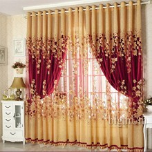 On sale ! Curtains Luxury Beaded For Living Room Tulle +Blackout Curtain Window Treatment/drape  In Golden/Pink Freeshipping New 2024 - buy cheap