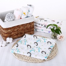 120x120cm Baby Gauze Blanket Cotton Wrapped Bath Towel Infant Soft Air Conditioning Towelest 2024 - buy cheap