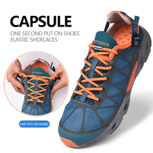 Cordones elásticos para zapatillas de deporte para niños y adultos, Semicírculo rápido, 19 colores, novedad, 1 par 2024 - compra barato