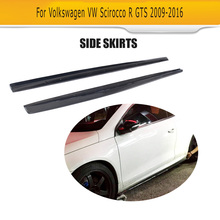 Юбка из углеродного волокна, юбки, фартук для Volkswagen Scirocco R GTS 2009 2010 2011 2012 2013 2014 2015 2016 2024 - купить недорого