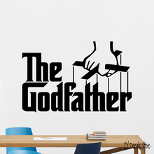 Наклейка на стену Godfather, гангстер, мафия, фильмы, Виниловая наклейка, декор для спальни, гостиной, украшение L578 2024 - купить недорого